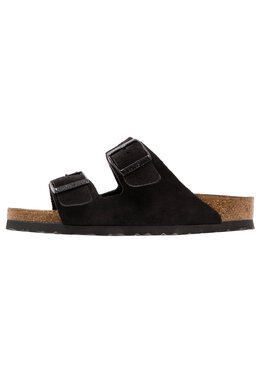 Birkenstock: Чёрные шлёпанцы 