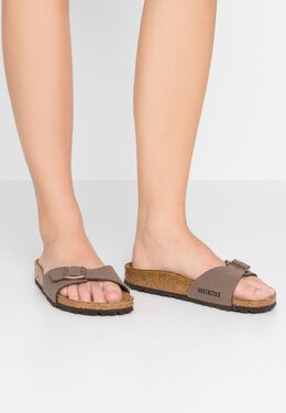 Birkenstock: Коричневые сандалии 