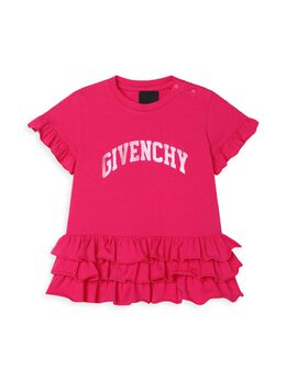 Givenchy: Платье с оборками