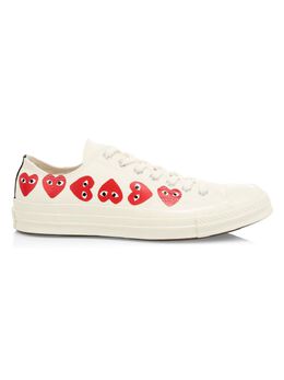 Comme Des Garçons Play: Белые кроссовки Heart