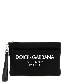 Dolce & Gabbana: Клатч с принтом