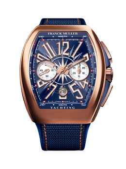 Franck Muller Skeleton Vanguard Rose Gold Full Diamond Limited