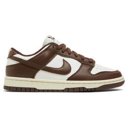 Nike: Белые кроссовки Dunk Low