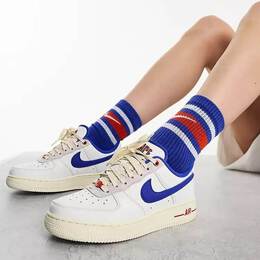 Nike: Белые кроссовки  Air Force 1