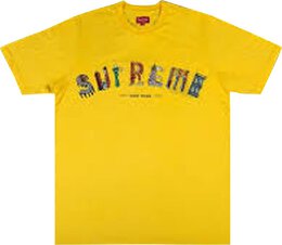 Supreme: Жёлтая футболка 