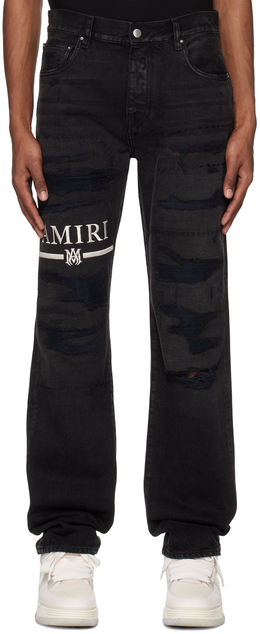 Amiri: Чёрные джинсы 