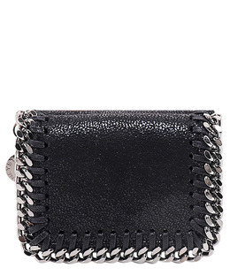 Stella McCartney: Чёрный кошелёк  Falabella