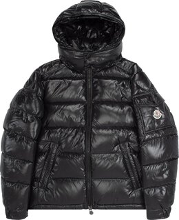 Moncler: Пуховик  Maya с капюшоном