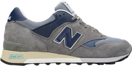 New Balance: Серые кроссовки  577