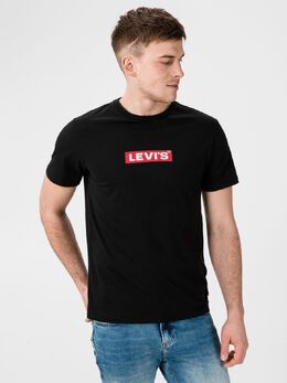 Levi's: Чёрная футболка