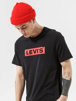 Levi's: Чёрная футболка