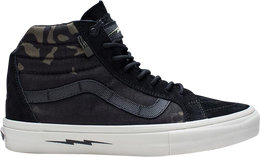 Vans: Чёрные кеды  Sk8-Hi