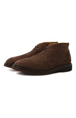 Brunello Cucinelli: Тёмные ботинки 