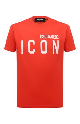 Dsquared2: Хлопковая футболка Icon