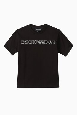 Emporio Armani: Хлопковая футболка