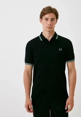 Fred Perry: Чёрное поло