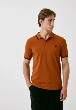 Fred Perry: Коричневое поло