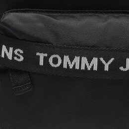 Tommy Jeans: Чёрный рюкзак Essential