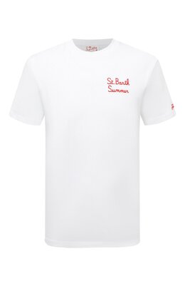 Хлопковая футболка Mc2 Saint Barth stbm/tshirt man/00140d