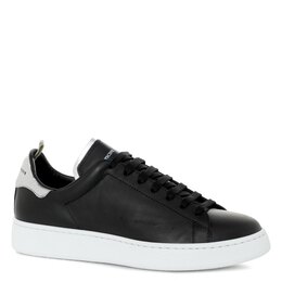 Officine Creative: Чёрные кроссовки 