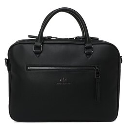 Armani Exchange: Чёрная сумка 