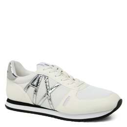 Armani Exchange: Белые кроссовки 