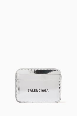 Balenciaga: Картхолдер Cash с принтом