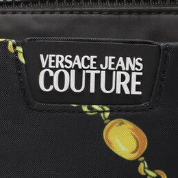 Versace Jeans Couture: Чёрная сумка