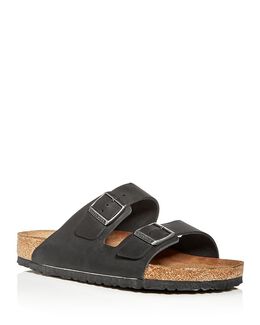 Birkenstock: Чёрные сандалии  Arizona