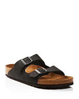 Birkenstock: Чёрные сандалии  Arizona