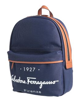 FERRAGAMO: Синий рюкзак 