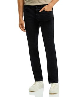 7 For All Mankind: Чёрные брюки  Slimmy Luxe