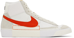 Nike: Красные кроссовки Blazer Mid 77