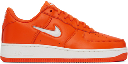 Nike: Оранжевые кроссовки Air Force 1 Low Retro