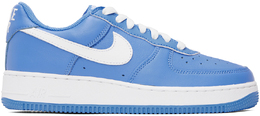 Nike: Синие кроссовки Air Force 1