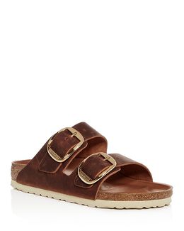 Birkenstock: Коричневые шлёпанцы  Arizona