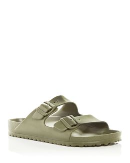 Birkenstock: Зелёные шлёпанцы  Arizona Eva