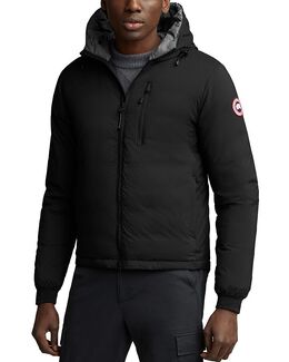 Canada Goose: Пуховик  Lodge с капюшоном