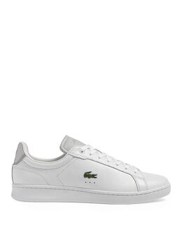 Lacoste: Белые кроссовки 