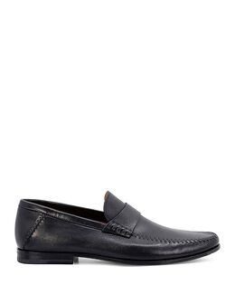 Santoni: Чёрные туфли 