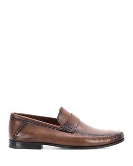 Santoni: Коричневые туфли 