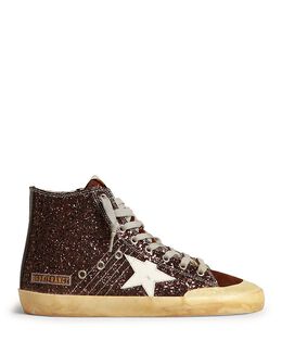 Golden Goose: Коричневые кроссовки  Francy Penstar