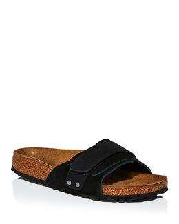 Birkenstock: Чёрные сандалии 