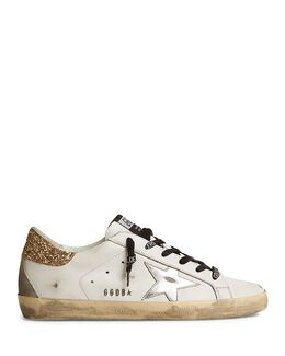 Golden Goose: Белые кроссовки  Super Star