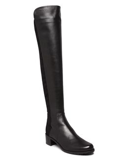 Stuart Weitzman: Чёрные сапоги  Reserve