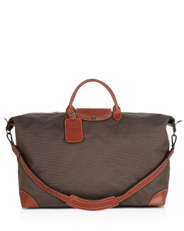 Longchamp: Коричневая сумка 