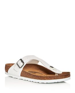 Birkenstock: Белые сандалии  Gizeh