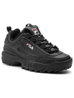 FILA: Чёрные кроссовки  Disruptor