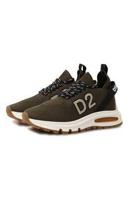 Dsquared2: Кроссовки  Run DS2 цвета хаки