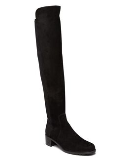 Stuart Weitzman: Чёрные сапоги  Reserve